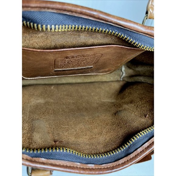 Coach Bonnie Cashin Small Satchel Briefcase Bag -Original Paperwork -Distressed - Picture 4 of 12